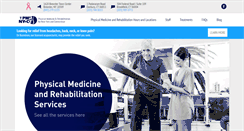 Desktop Screenshot of physicalmedicineandrehab.com